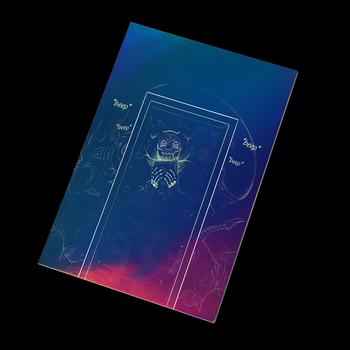 Aliens x Circuit Postcard by Major Melon