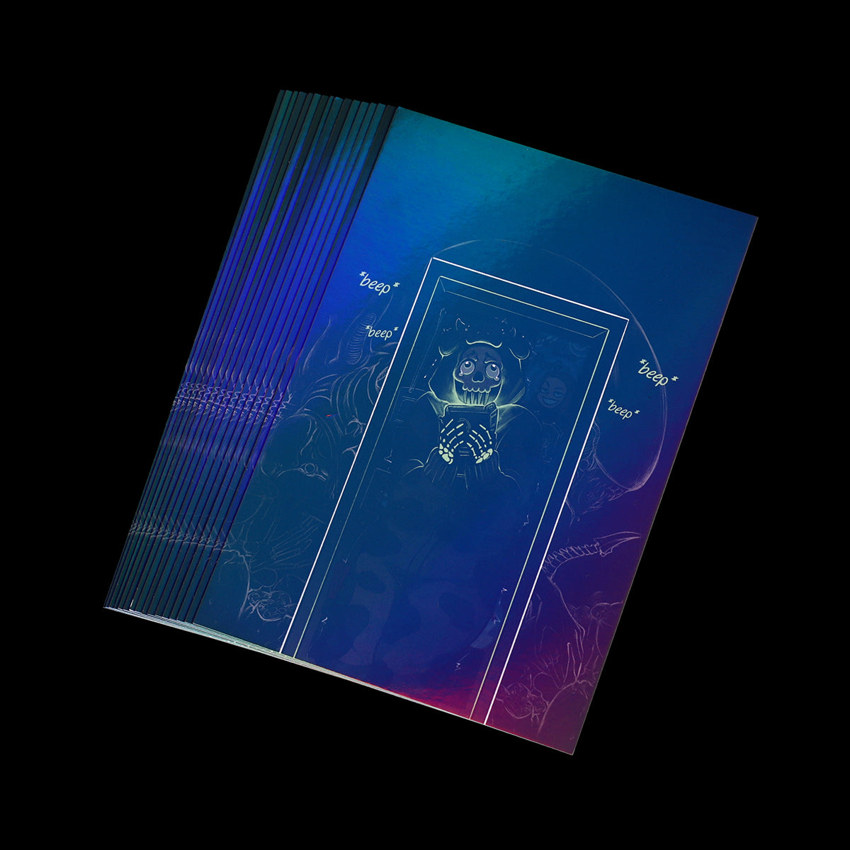 Aliens x Circuit Postcard by Major Melon