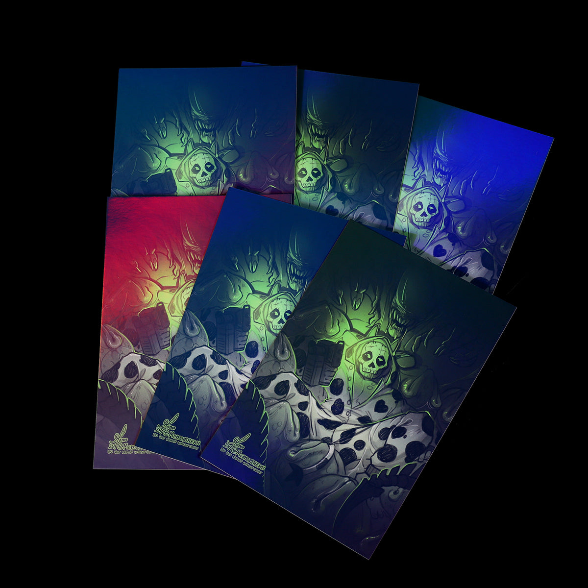 Aliens x Circuit Postcard by Morthern